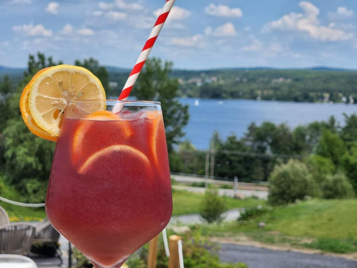 Au Sommet Du Lac Magog Ngoại thất bức ảnh