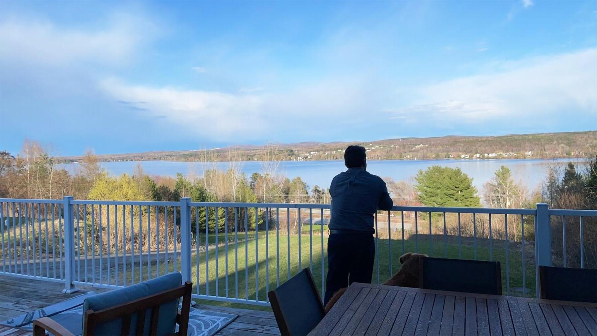 Location Au Sommet Du Lac Magog Ngoại thất bức ảnh