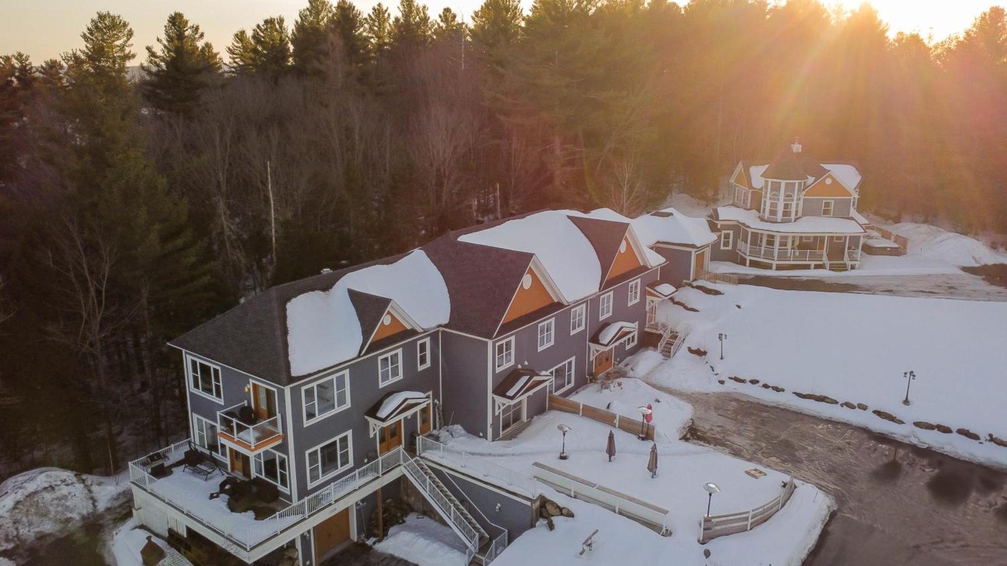 Location Au Sommet Du Lac Magog Ngoại thất bức ảnh